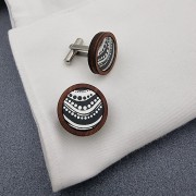Timber Cufflinks | Koorie Tales | Another Waterway